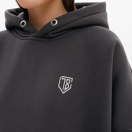 Худи CAMPUS C78 DARK GRAY ONESIZE