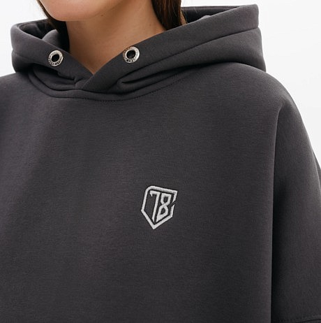 Худи CAMPUS C78 DARK GRAY ONESIZE