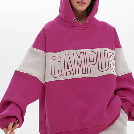 Худи CAMPUS MAGENTA/STONE ONESIZE