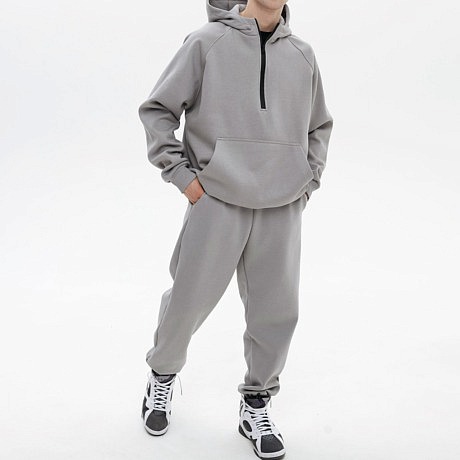 Худи мужской CAMPUS С78 PALE GRAY