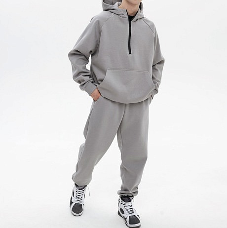 Худи мужской CAMPUS С78 PALE GRAY