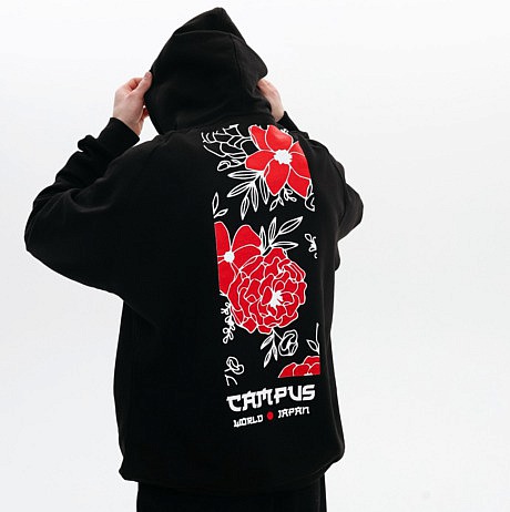 Худи CAMPUS JAPAN BLACK