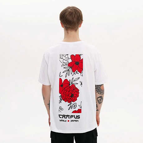 Футболка CAMPUS JAPAN WHITE
