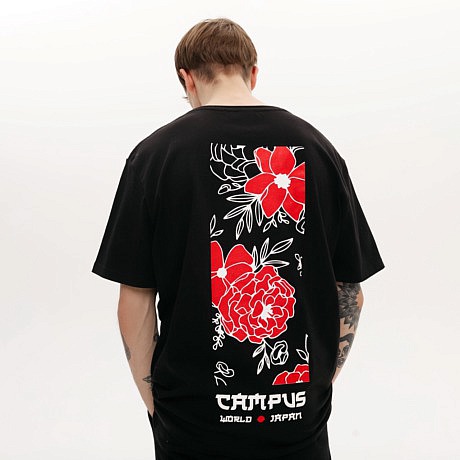 Футболка CAMPUS JAPAN BLACK